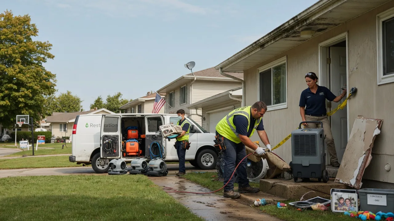 Water Damage Restoration in Pimento, IN near me